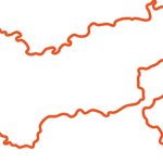 Umriss Karte Tirol