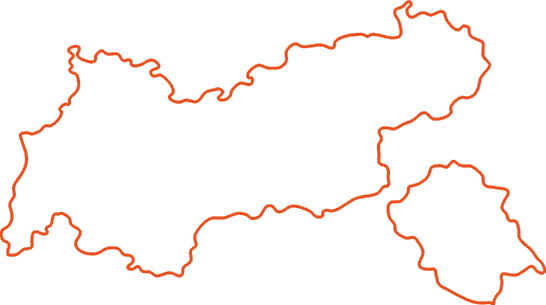 Symbol Karte Tirol